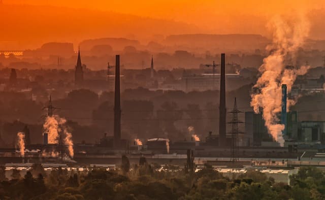 contaminación del aire